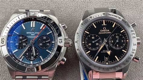 omega speedmaster 57 vs breitling transocean chronograph|Luxury Watch Comparison: Omega Speedmaster '57 vs Breitling .